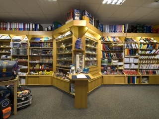 Verkaufsraum Buchhandlung Sopper in Wolfsburg Vorsfelde