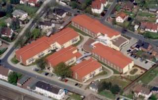 Luftbildaufnahme des DRK Seniorenzentrum Vorsfelde