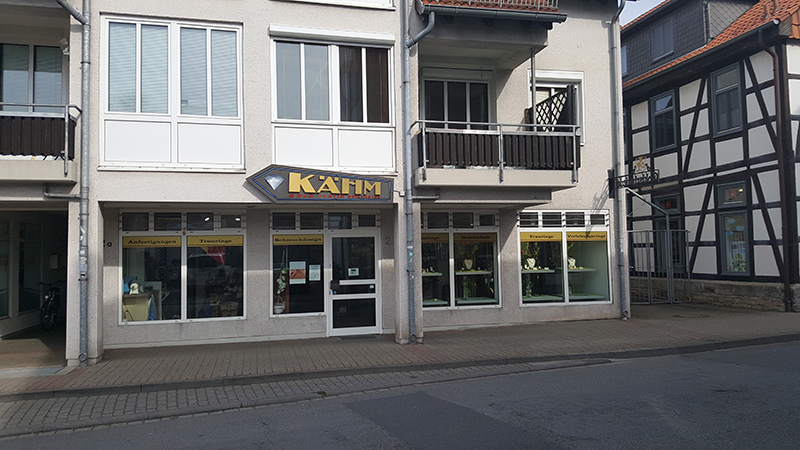 Fassade Goldschmiede Kähm Wolfsburg Vorsfelde