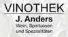 Logo der Vinothek J. Anders in Wolfsburg Vorsfelde