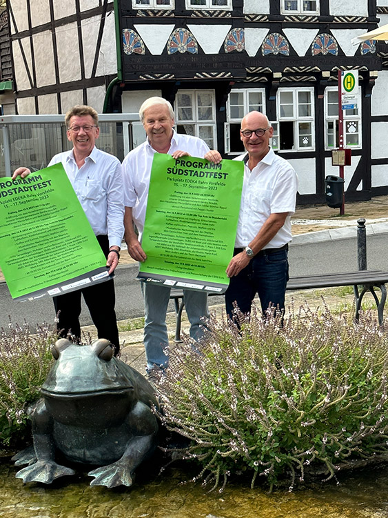 Vorsfelde live Südstadtfest 2023 Programmplakat